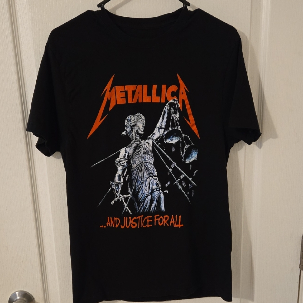 Black Metallica Young Adult T-Shirt